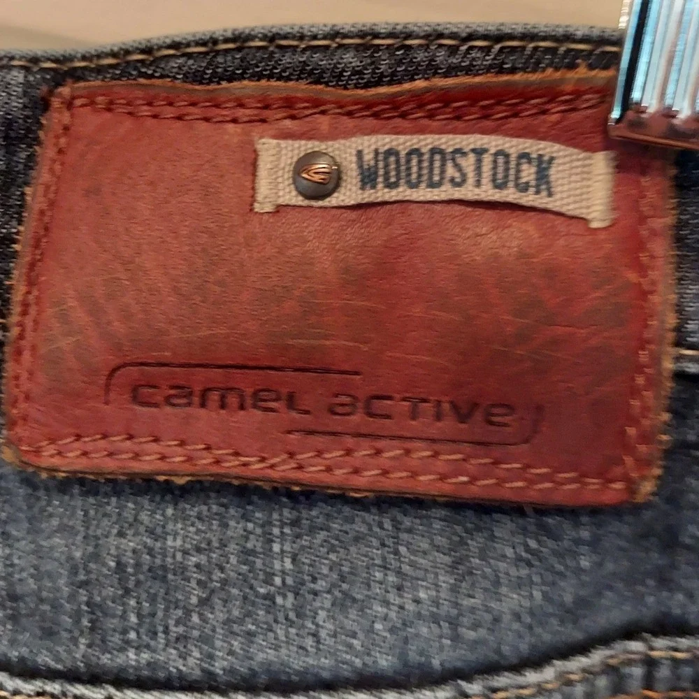Camel Active Woodstock Regular Fit Jeans Dark Wash Rugged Denim Mens Casual Wear